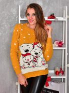 Miana női karácsonyi  pulóver IVY