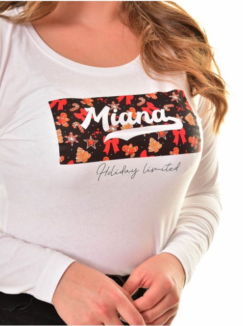 Miana női karácsonyi felső CRISTEN