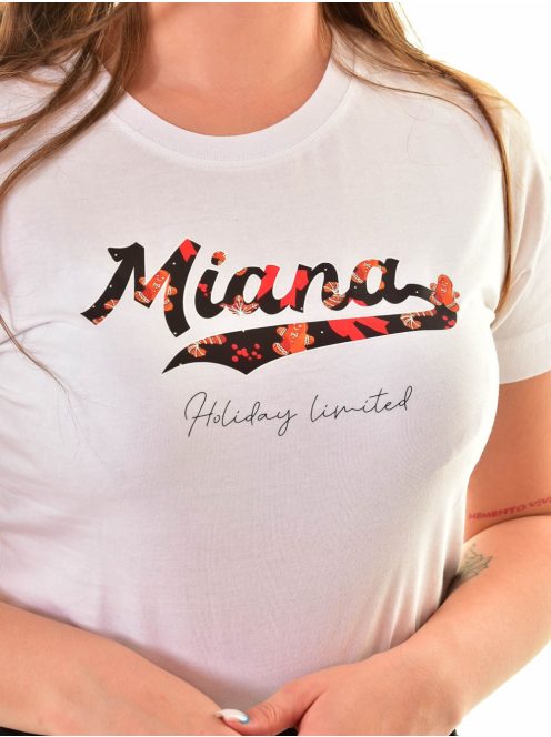 Miana női karácsonyi póló HOLLYNA